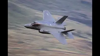 MACH LOOP - USAF F35'S - 'SLAM' FLIGHT - 25/06/2024
