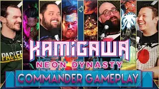 Satoru v Isshin v Hidetsugo v Kodama | Kamigawa Neon Dynasty EDH Gameplay by KingdomsTV