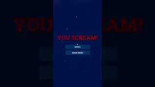 Штора оказалась страшнее игры #horrorgaming #страх