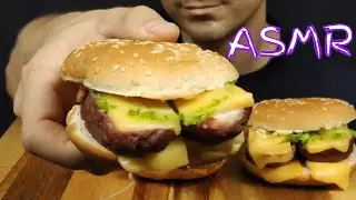 АСМР ДОМАШНИЕ БУРГЕРЫ МУКБАНГ | ASMR HOMEMADE BURGERS MUKBANG | 