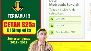 Verval S25 Simpatika - Cara Cetak S25a Di Simpatika Semester Genap 2021-2022