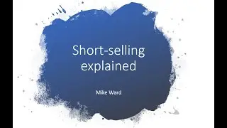 Short selling explained