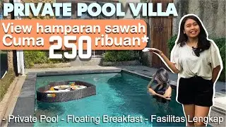 REVIEW VILLA MURAH PRIVATE POOL DI UBUD CUMA 250RIBUAN