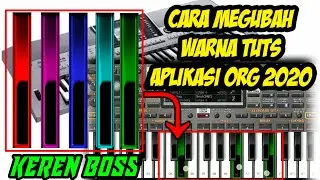 CARA MENGUBAH WARNA TUTS PADA APLIKASI ORG 2020