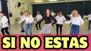 Si No Estás - Iñigo Quintero - COREOGRAFIA - cumbia remix - TIK TOK - Choreo DANCE - Baile en linea