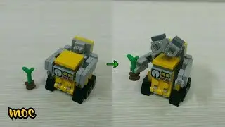 LEGO MOC - Mini transformable Wall-E