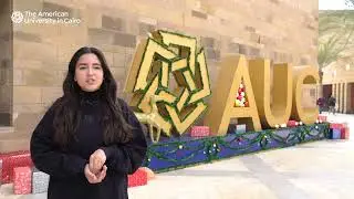 AUC Students Spread Christmas Cheer with Campus Decorations