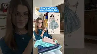 Sewing a Vintage Halloween Costume pt. 1! 