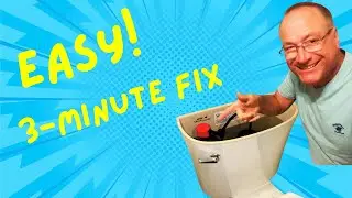 Fix (Don’t Replace) Your Leaking Toilet Fill Valve - FAST AND EASY!