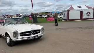 The MercedesBenzClub is celebrating the Pagoda w113 60th Anniversary event at Silverstone Festival.