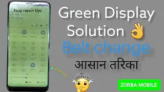 Samsung Green Display flex boning | Samsung s9 green lineing repair technology | zorba mobile
