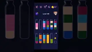 Get Color Water Sort Puzzle Level 616 to Level 620