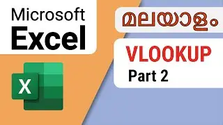 Excel beginner: VLOOKUP function - Part 2 | Returning multiple values | Malayalam