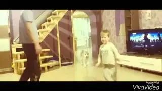 Хаски дома. Второй день дома. Дурилки с детьми.