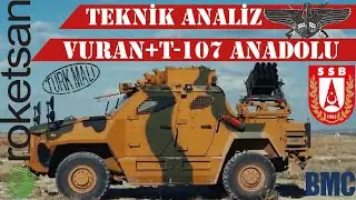 Vuran, T-107 Anadolu ÇNRA Yumruğu ile Daha Güçlü! | Detaylı Teknik Analiz | Nasıl Kullanılabilir?