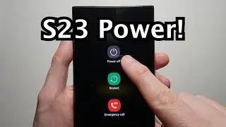 How to Turn Off, Restart & Remap Power Button - Samsung Galaxy S23 / S23+ / S23 Ultra