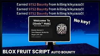 Blox Fruit Script | AUTO BOUNTY | AUTO FARM BOUNTY | AUTO HOP | Godx Hub 🔥 NO KEY!