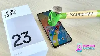 Oppo F23 5g Screen Scratch Test