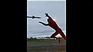 Barry catching a missile 🔥 