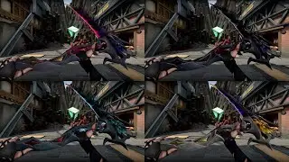New Skin「NOCTURNUM SCYTHE(NOCTURNUM melee)」In Game Showcase!【 VALORANT 】