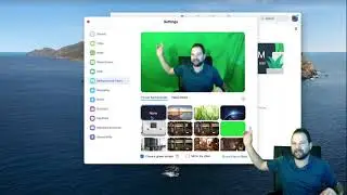What is a green screen and how to use it with ZOOM