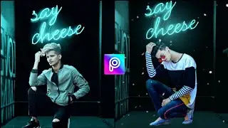 PicsArt Background Change | Neon Glowing Effect Tutorial 2020