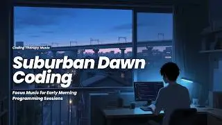 Suburban Dawn Coding - Focus Music for Early Morning Programming Sessions