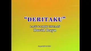DAVID BAYU - DERITAKU (OFFICIAL KARAOKE VERSION)