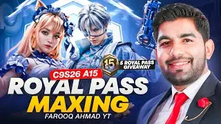 C9S26 A15 Royal Pass Maxing | 🔥 PUBG MOBILE 🔥