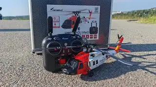 RC vrtulník AMEWI UH60 Black Hawk Coastguard 6G/3D GPS RTF. Test GPS A OPTICKÉ stabilizace.