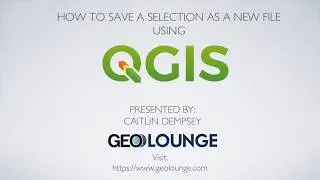 How to save a selection as a new file using QGIS