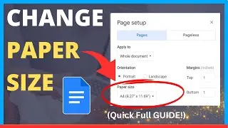 How to Change Paper Size in Google Docs (QUICK FULL GUIDE!)