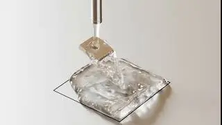 Blender FLIP Fluids. High Surface Tension