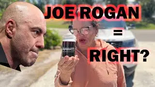 TRYING THE SAME SMELLING SALTS AS JOE ROGAN TO SEE IF HE WAS FAKING IT.