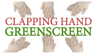 CLAPPING HAND GREEN SCREEN II GREENSCREENEFFECT II