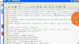HTML Part 9 How To Put Time & Date On Your Webpage