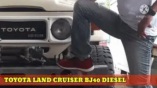 TOYOTA LANDCRUISER BJ40 DIESEL || MACHO JEEP TOYOTA HARDTOP