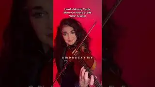 Howl’s Moving Castle 🏰, Merry Go Round of Life by VSO, Violin Tutorial by Susan Holloway