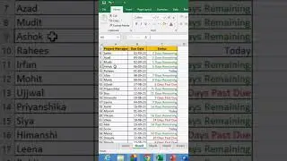 Excel repeat last action #microsoft  #excel #msexcel #shorts #computer #education