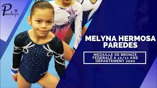 Melyna HERMOSA PAREDES (2010) Médaille de bronze départementale en Fédéral A 10/11 ans