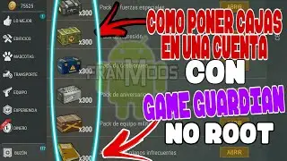 COMO PONER CAJAS EN CUENTAS DE LAST DAY ON EARTH/GAME GUARDIAN NO ROOT BY FRANMODS