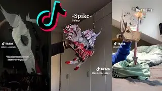 Paper Dragon Crafts - Dragon Puppet TikTok Compilation #2
