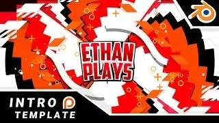 Blender Intro Template EthanPlays | Patreon reward | 60FPS