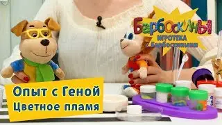 Опыт c Геной 🔥 Цветное пламя 🌈 Игротека с Барбоскиными 🔥 Новая серия