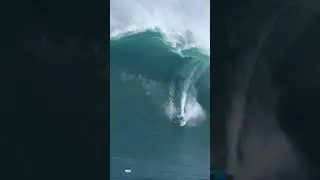 JAWS MASSIVE HEAVIEST PADDLE IN WAVE EVER - GRANT BAKER #Shorts