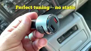 Octeso FM Bluetooth Radio Transmitter ~ WAY Better Than My Older Transmitter
