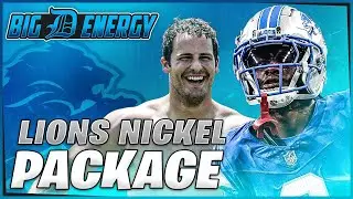 Detroit Lions NICKEL PACKAGE for Week 2