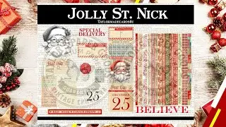 Jolly St  Nick - Digital Kit