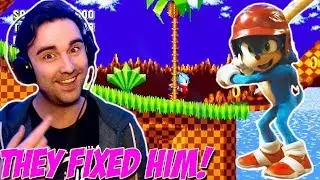 New Sonic The Hedgehog Movie Trailer Reaction!