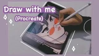 🌸 Relaxing Draw With Me | Procreate